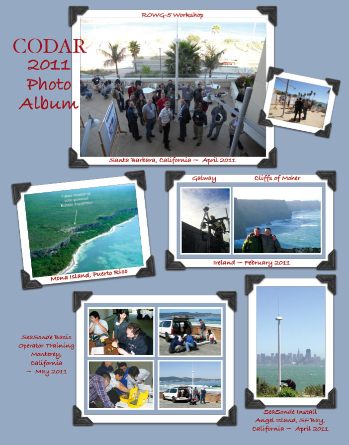 CODAR 2011 Photo Album CODAR 2011 Photo Album