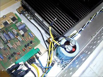 Yellow Wire Bundle Shown Disconnected